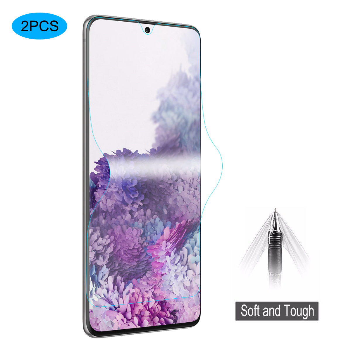 2Pcs ENKAY HAT PRINCE Soft 3D Full Size Screen Protector Guard Film for Samsung Galaxy S20 Plus 2Pcs ENKAY HAT PRINCE Soft 3D Full Size Screen Protector Guard Film for Samsung Galaxy S20 Plus